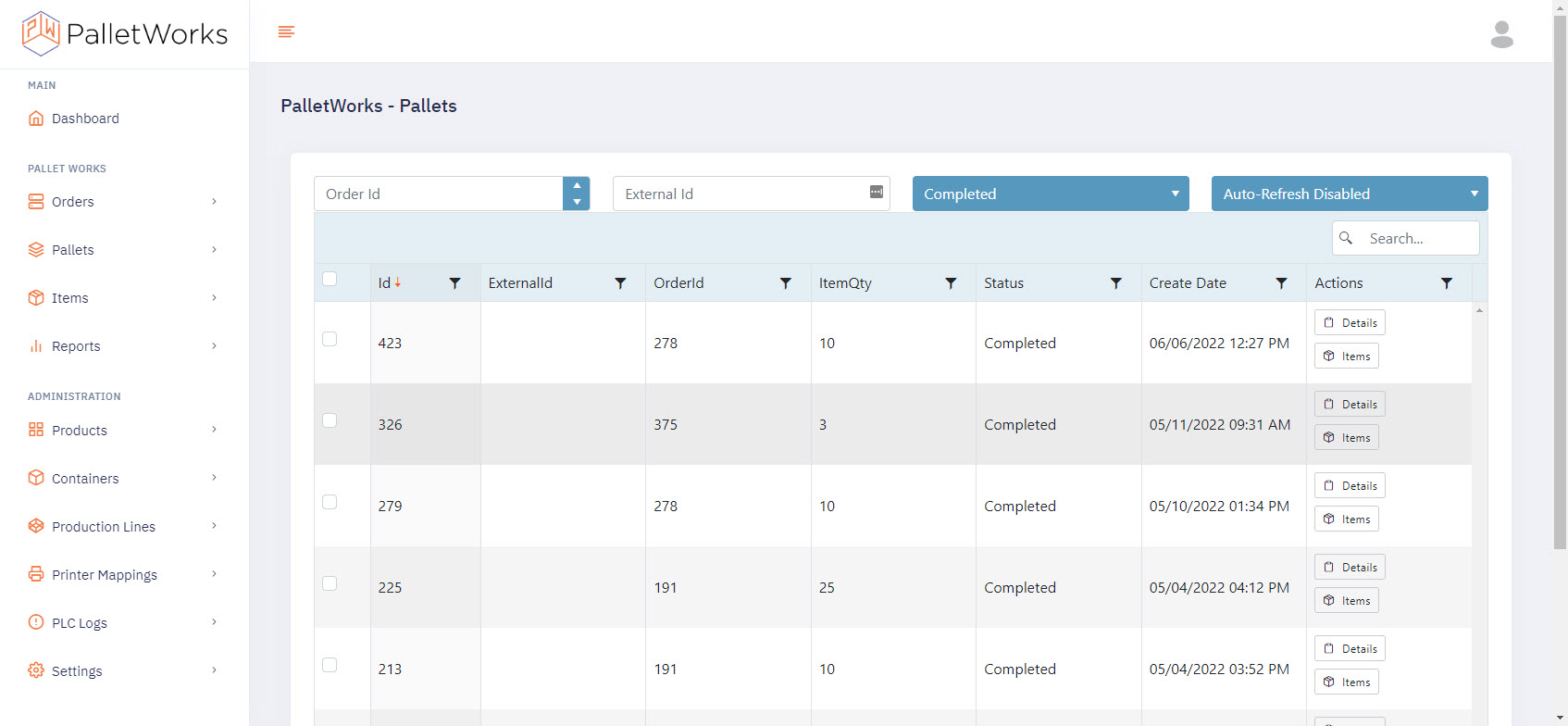 Getting Started - Palletworks User Guide